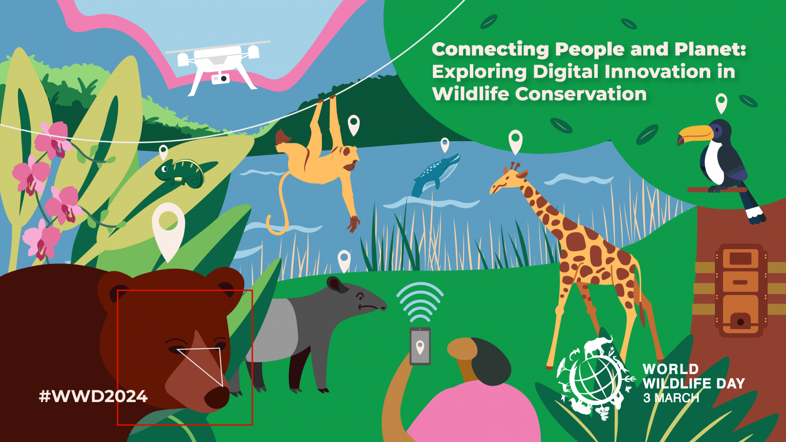 6 World Wildlife Day 2024 Official Poster Contest English Twitter 1536x864 